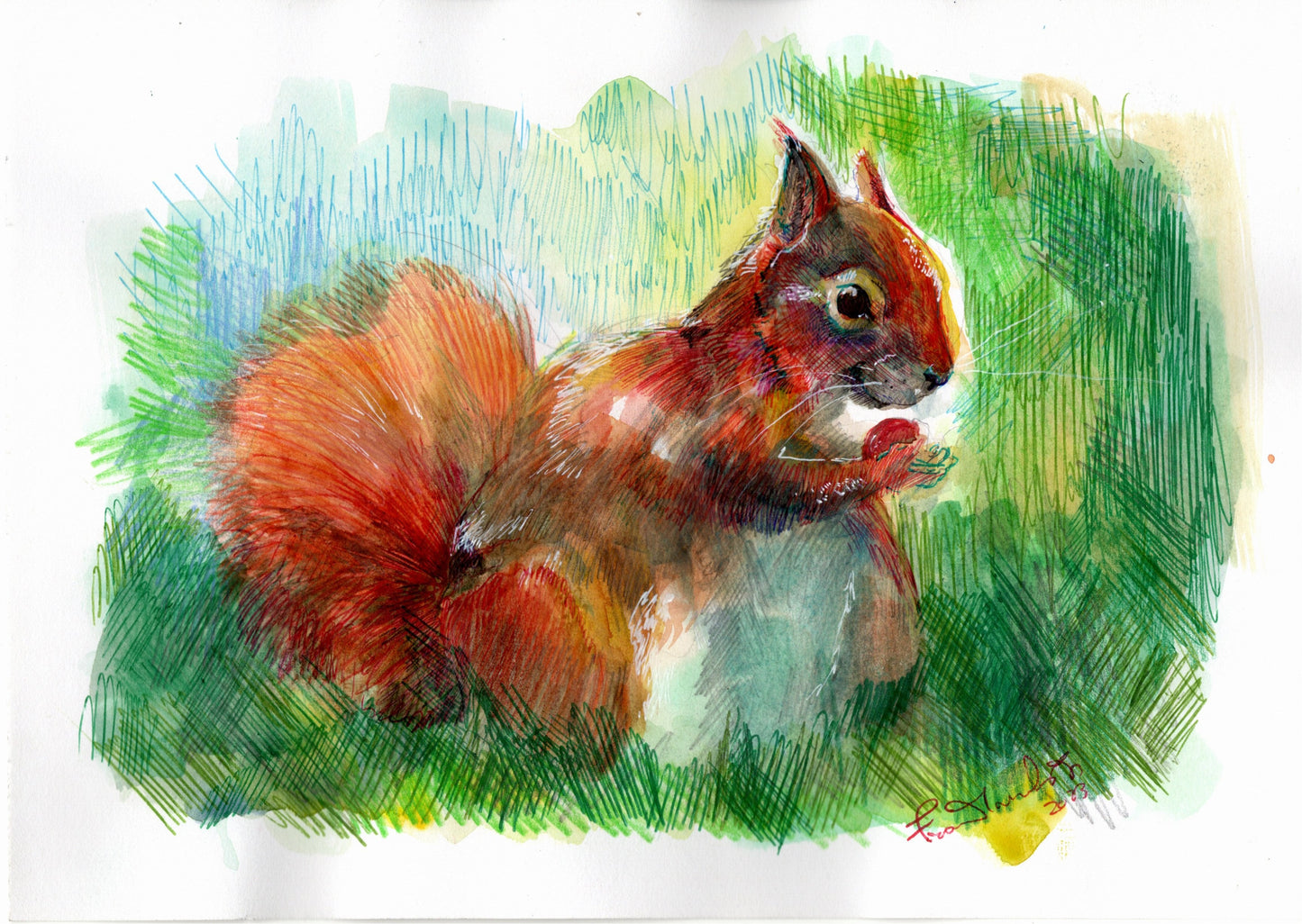 🐿️ Lo scoiattolo: leggerezza vigile, energia creativa