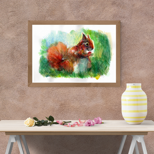 🐿️ Lo scoiattolo: leggerezza vigile, energia creativa