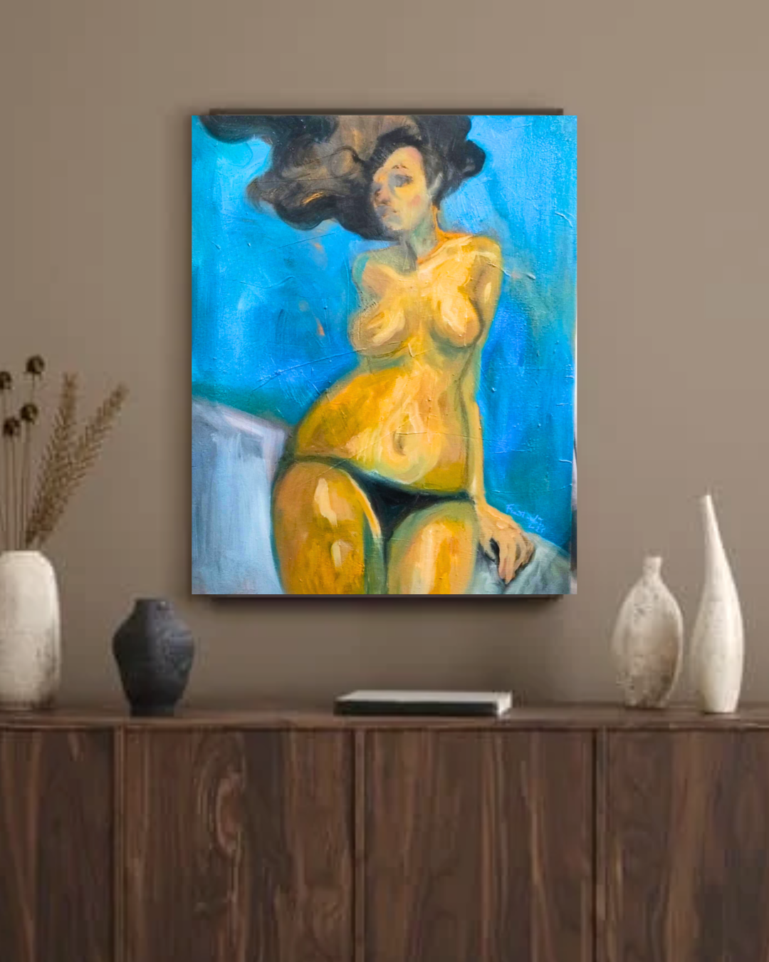 🌊 Studio di donna  (Guardando oltre)