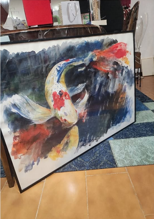 🎨 STORIA DI UNA CARPA SOLO APPARENTEMENTE FERMA