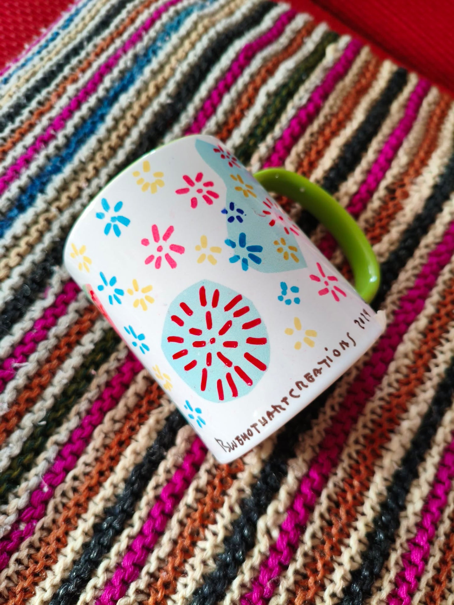 🌸 La tazza del prato silenzioso 🌱