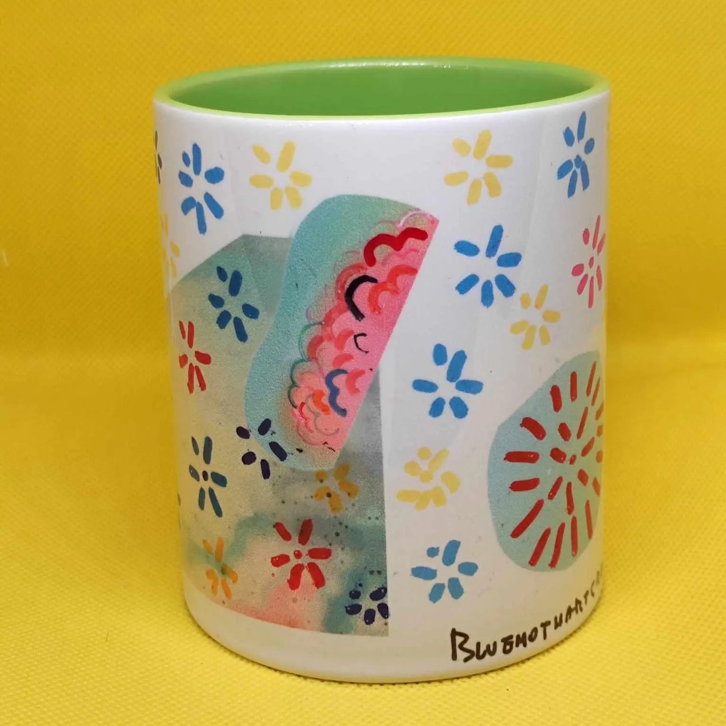 🌸 La tazza del prato silenzioso 🌱